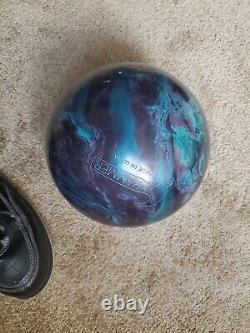 Used Extremely Rare 15lb Hammer Black Widow Sting Bowling Ball