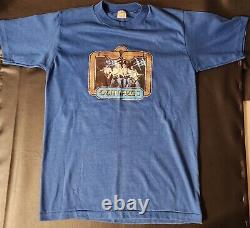 VINTAGE 1979 THE OUTLAWS Band T Shirt Medium EXTREMELY RARE unworn Concert Shirt