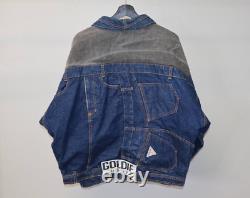 VTG Goldie Utility Denim Workwear Jacket Jeans Made Size XL Extremely Rare Crazy