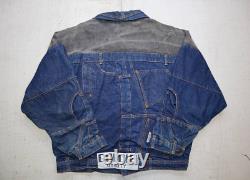 VTG Goldie Utility Denim Workwear Jacket Jeans Made Size XL Extremely Rare Crazy