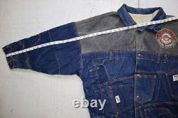 VTG Goldie Utility Denim Workwear Jacket Jeans Made Size XL Extremely Rare Crazy