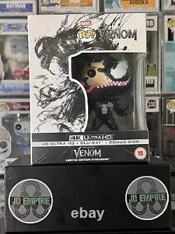 Venom (Eddie Brock) (Blu-Ray) (Limited Edition Movie Giftset) Extremely Rare