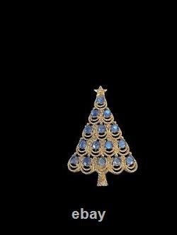 Vintage 1957 Eisenberg Blue Christmas Tree. Extremely Rare