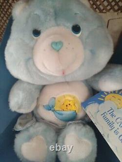Vintage 1983 Kenner Care Bears Baby Tugs Bear New In Box EXTREMELY RARE