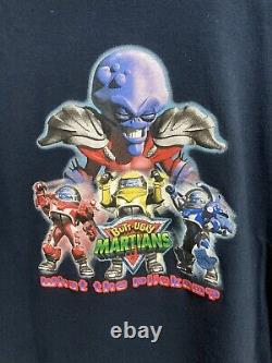 Vintage 2001 Nickelodeon BUTT UGLY MARTIANS Cartoon T-shirt (extremely rare)