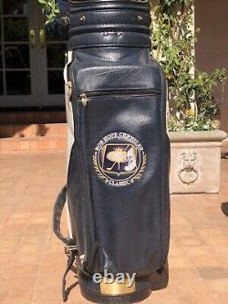 Vintage Bob Hope Chrysler Classic Golf Bag Extremely Rare PGA Style