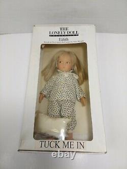 Vintage EXTREMELY RARE Edith the Lonely Edith Tuck Me In 10 Doll Kids at Heart