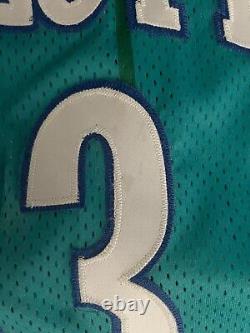 Vintage Extremely RARE Alonzo Mourning Charlotte Hornets Jersey Size 48 Champion