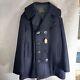 Vintage Extremely Rare Harbour Park US Navy Peacoat Size 36