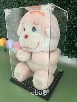 Vintage Extremely Rare PROTOTYPE 1983 13 inch Care Bear Cousin Pink Monkey