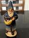 Vintage Extremely Rare Vaillancourt Folk Art Blue Santa 9633 © 1996