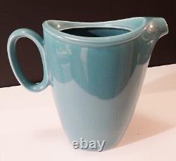 Vintage Homer Laughlin Epicure Turquoise Coffee Pot Extremely Rare Excellent