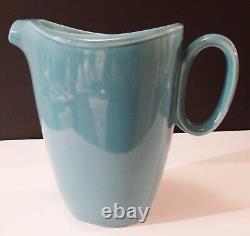 Vintage Homer Laughlin Epicure Turquoise Coffee Pot Extremely Rare Excellent