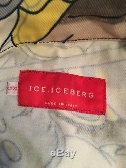 Vintage Iceberg Denim Jacket With Donald Duck Print EXTREMELY RARE