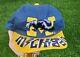 Vintage Michigan Wolverines Graffiti Snapback Extremely Rare Embroidered