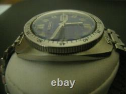 Vintage Seiko 6106-8589 Chevron Cobalt blue dial, automatic extremely rare
