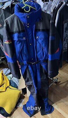 Vtg 90s RARE North Face Heli Gore-Tex Snow Suit Mens M Summit Extreme No Vest