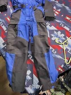 Vtg 90s RARE North Face Heli Gore-Tex Snow Suit Mens M Summit Extreme No Vest