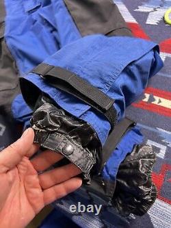 Vtg 90s RARE North Face Heli Gore-Tex Snow Suit Mens M Summit Extreme No Vest