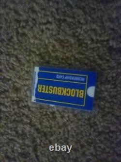 Vtg EXTREMELY RARE BLOCKBUSTER VIDEO Membership Card 1995 issued 2007 Florida