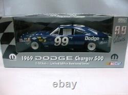 WOW EXTREMELY RARE Dodge Charger 500 #99 P. Goldsmith NASCAR 1969 118 RC2 ERTL