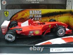 WOW EXTREMELY RARE Ferrari F2001 Schumacher Winner Malaysia 2001 118 HotWheels