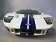 WOW EXTREMELY RARE Ford GT43 GT40 550hp 2003 White Blue Stripes 112 Motor Max