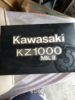 WOW EXTREMELY RARE Kawasaki z1000 mk11 Blue 112 Wit's-Minichamps