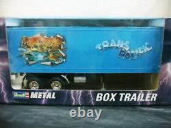 WOW EXTREMELY RARE Metal Diecast Box Trailer Trans Pacific 16 long 124 Revell