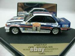 WOW EXTREMELY RARE Opel Ascona 400 WRC Rothmans Rohrl Sanremo 1982 143 Vitesse