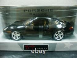 WOW EXTREMELY RARE Porsche 996 911 C2 Coupe 300HP 1998 Black 118 UT-993/AutoArt