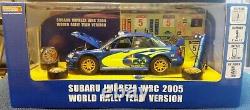 WOW EXTREMELY RARE Subaru Impreza 2005 WRC Solberg Diorama Camber 124 Hotworks