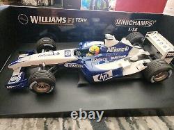 WOW EXTREMELY RARE Williams FW25 R Schumacher Winner France 2003 118 Minichamps