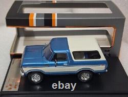 WOW Ford Bronco 1978 Blue / White 143 Premium-X IXO PRD045 EXTREMELY RARE! (3)