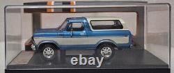 WOW Ford Bronco 1978 Blue / White 143 Premium-X IXO PRD045 EXTREMELY RARE! (3)