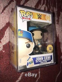 WWE Funko POP John Cena WWE Live Event Exclusive EXTREMELY RARE BLUE HAT