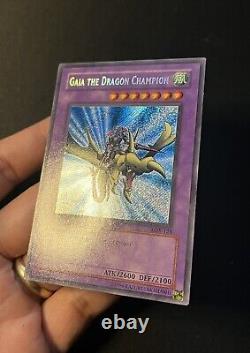 Yu-Gi-Oh! NA Gaia The Dragon Champion Lob-125 1st Ed Glossy