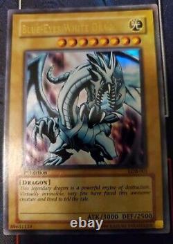 Yu-Gi-Oh! TCG Blue-Eyes White Dragon Legend of Blue Eyes White Dragon LOB-001 AE