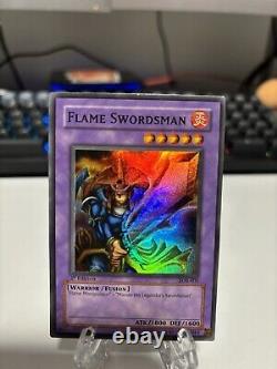 YuGiOh FLAME SWORDSMAN Legend of Blue Eyes LOB-003 1st Edition