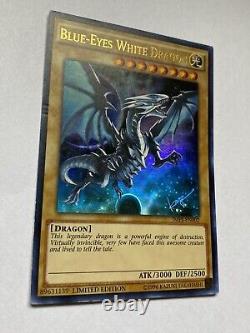 Yugioh Blue-Eyes White Dragon JMPS-EN002 Ultra Rare Limited Edition LP