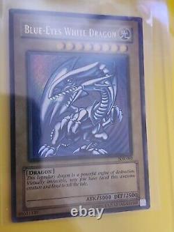 Yugioh Blue Eyes White Dragon SDK-001 Faded UNLIMITED