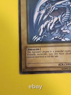 Yugioh Blue Eyes White Dragon SDK-001 Faded UNLIMITED