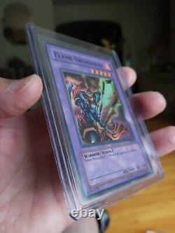 Yugioh Flame Swordsman Legend of Blue Eyes LOB-003 New MINT Cond. Extremely Rare