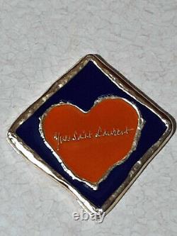 Yves saint laurent in love again 1998 mirror, extremely rare and collectible
