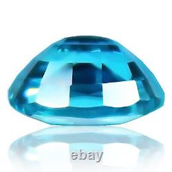 Zircon 2.94ct extremely rare aaa blue color 100% natural earth mined Cambodia