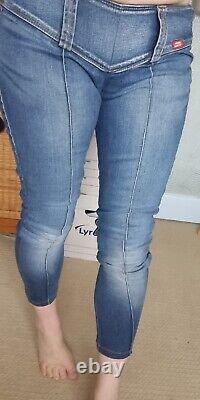 #extremely Rare Vintage Y2k Miss Sixty Super Skinny Ankle Grazer Nixie Jeans